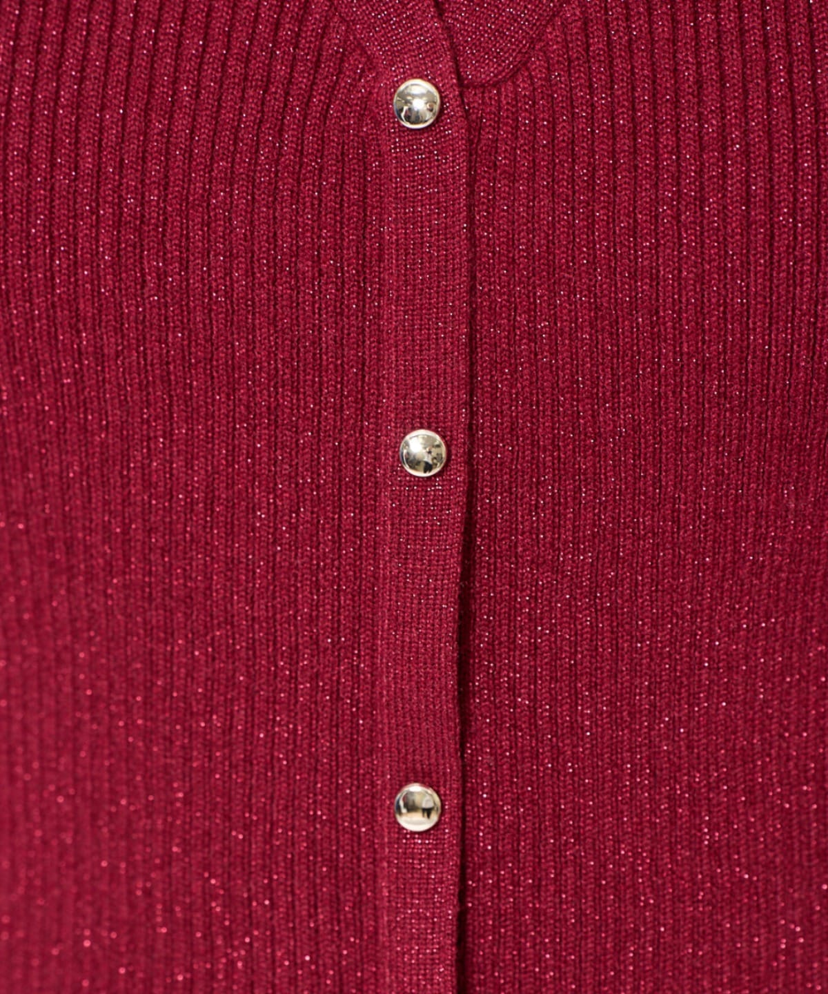 ホルタードッキングカーディガン風プルオーバー