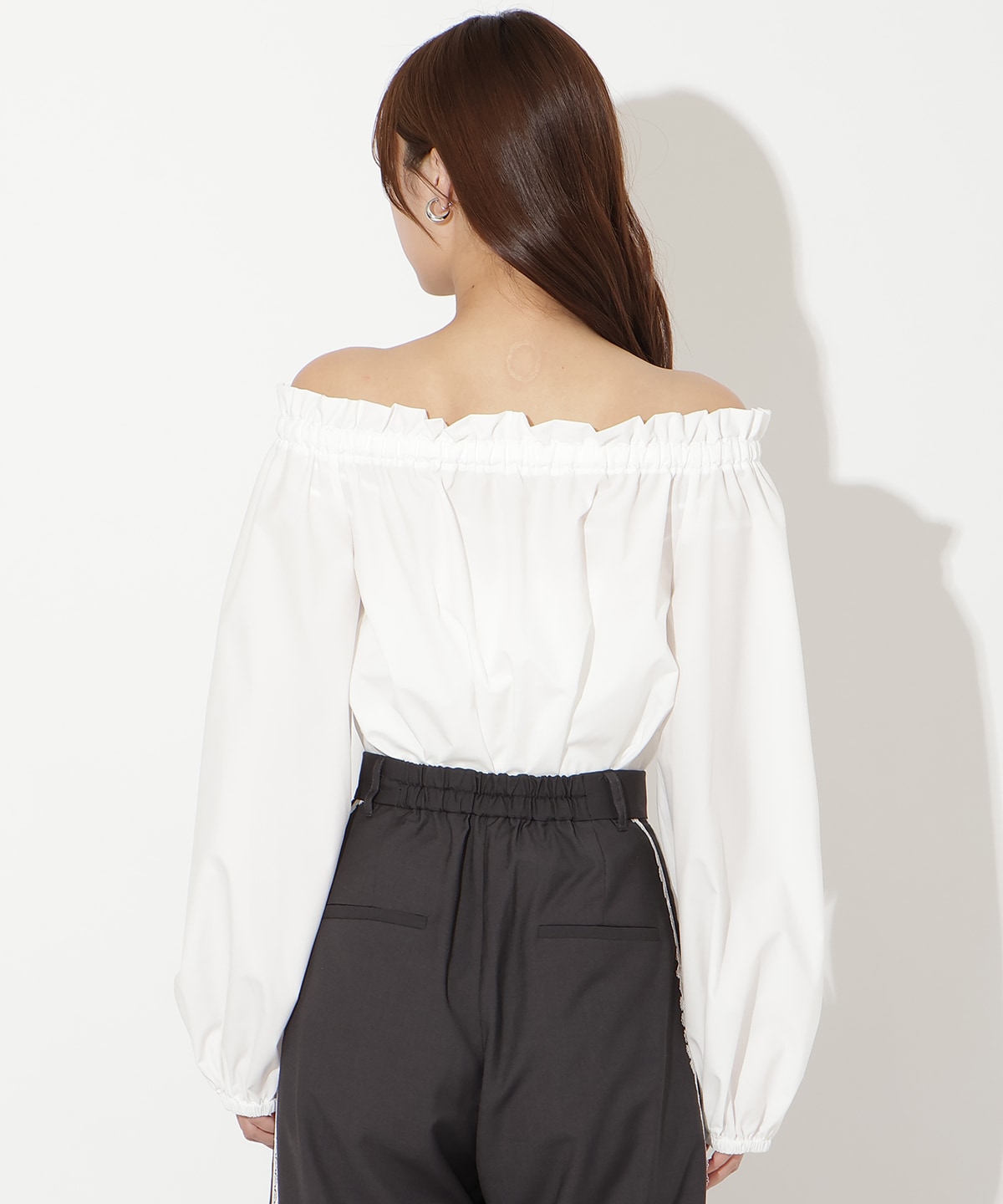 【先行予約受付中】ドロストボウタイ2WAYブラウス