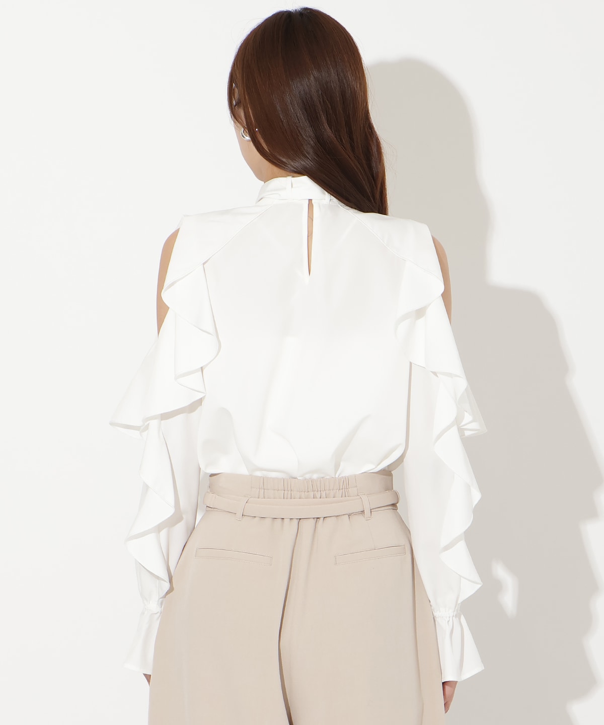【先行予約受付中】フリルボウタイブラウス