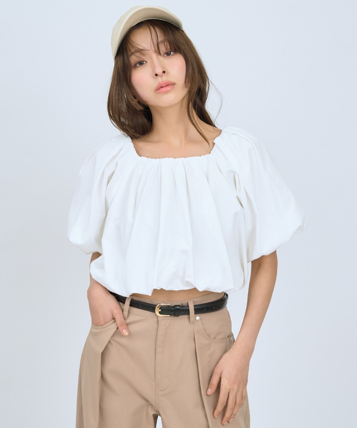 【先行予約受付中】2WAYバルーンブラウス