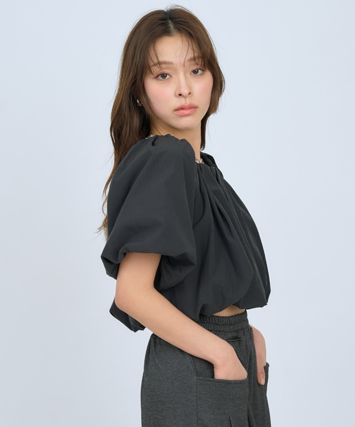 【先行予約受付中】2WAYバルーンブラウス