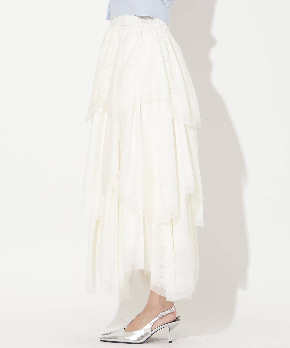 【先行予約受付中】チュールティアードスカート