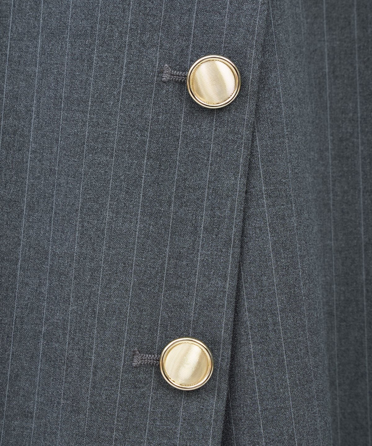 ベルト付きレイヤードデザインフレアスカート