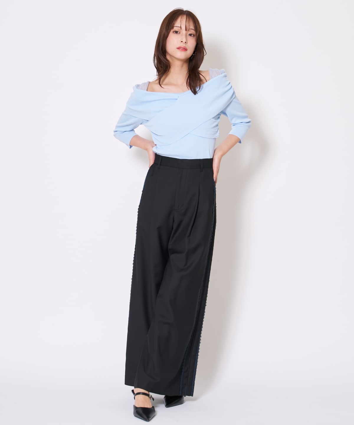 【先行予約受付中】サイドレースラインパンツ