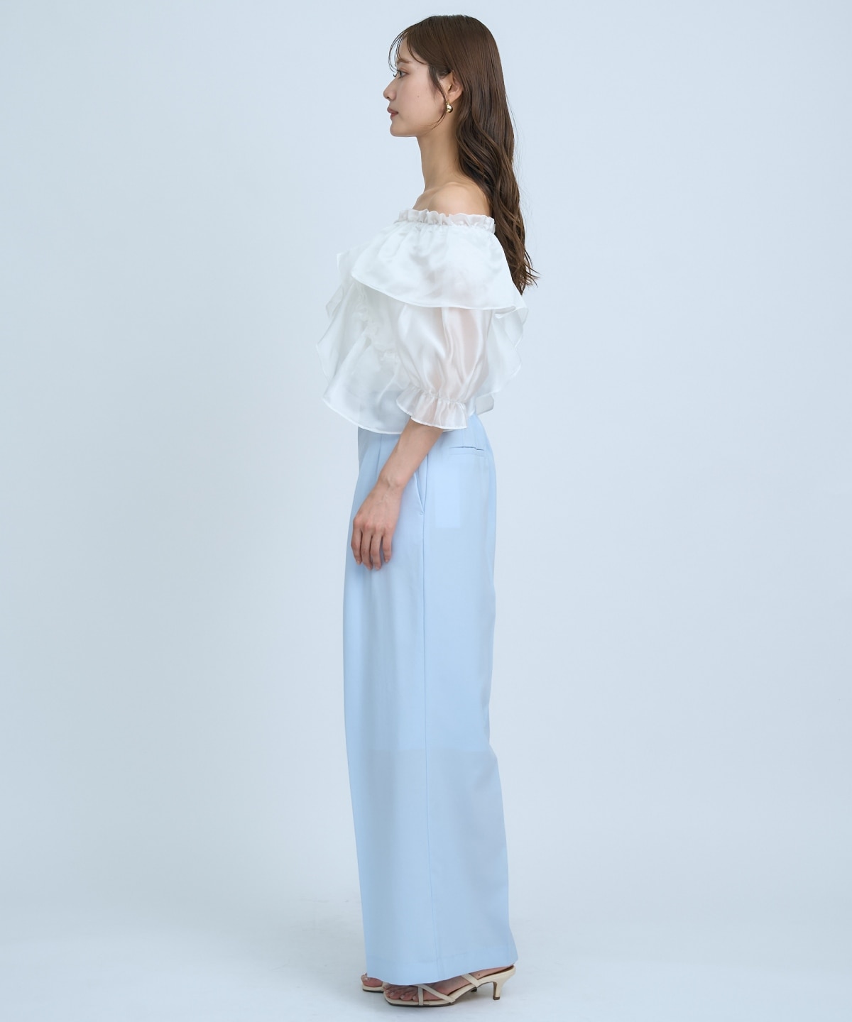 【先行予約受付中】シアーワイドパンツ