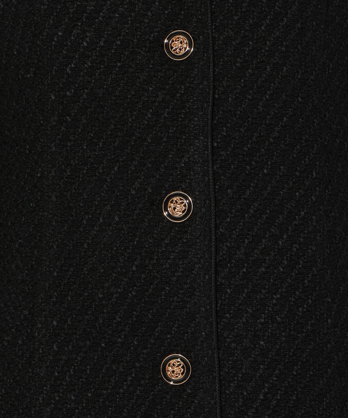 ツイードミニワンピース