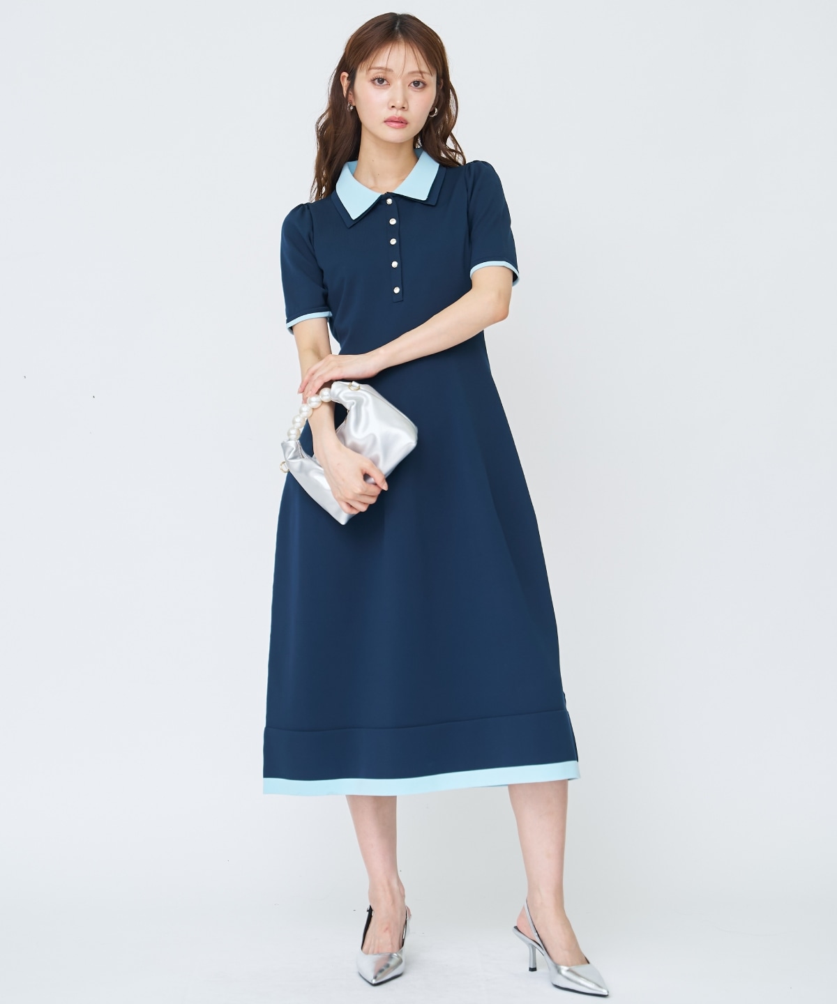 【先行予約受付中】ポロニットワンピース
