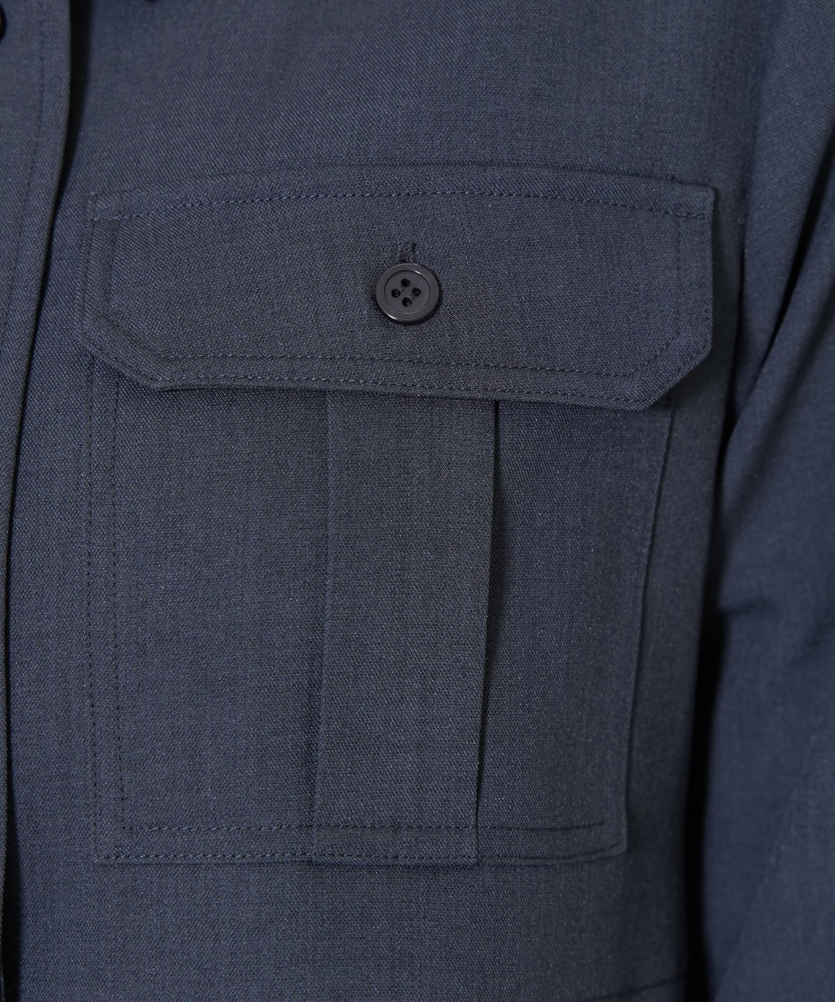 サファリシャツワンピース