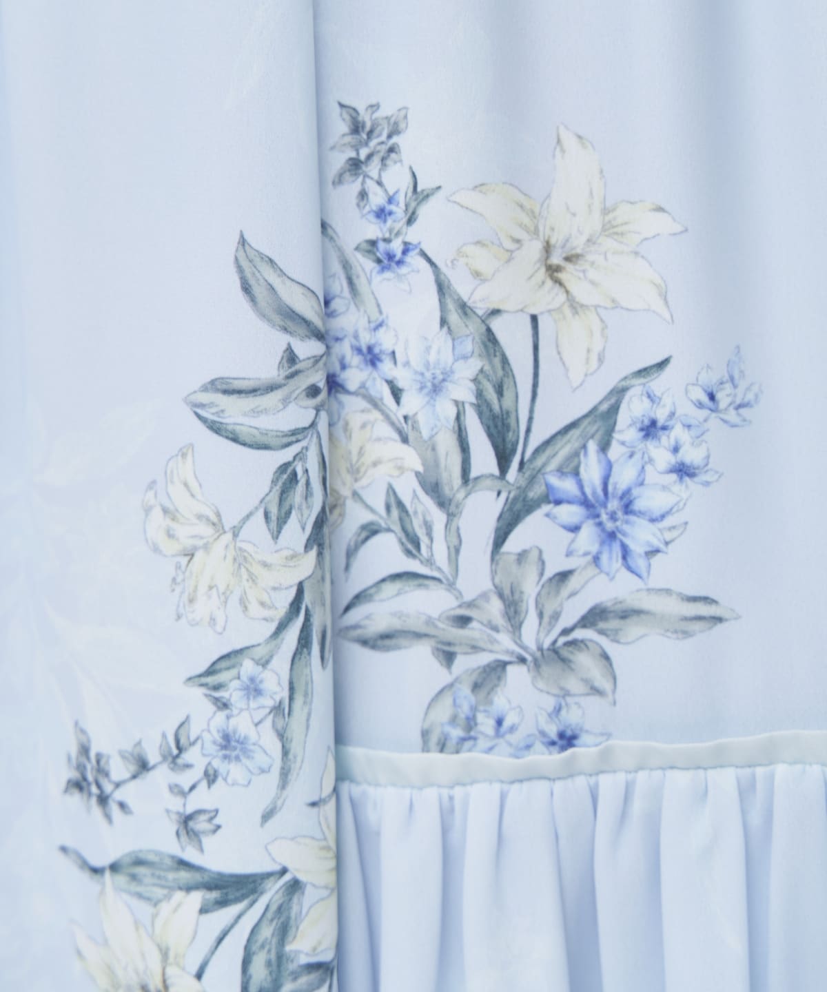 【先行予約受付中】シャドーフラワーブーケワンピース