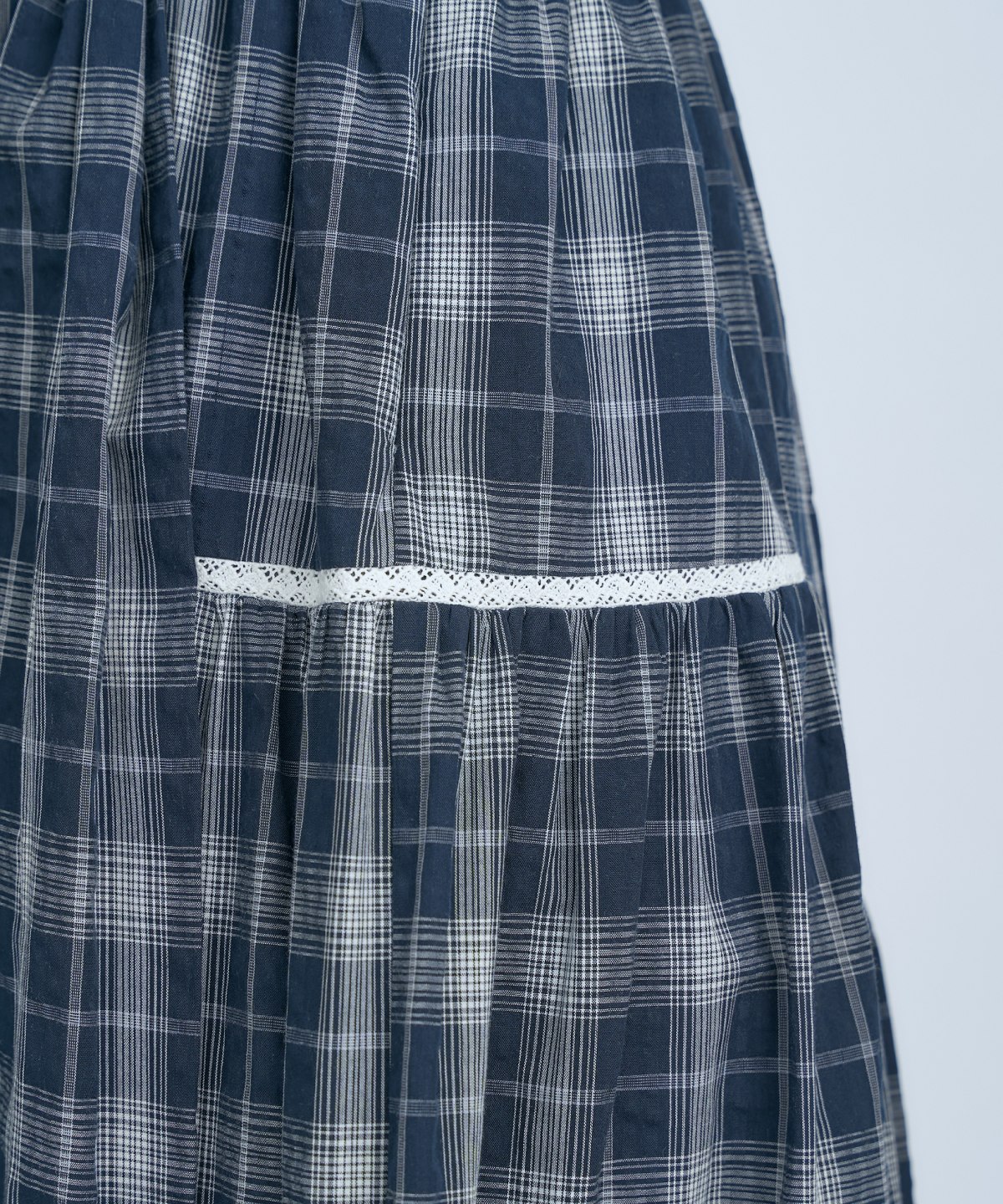 【先行予約受付中】オフショルチェックフレアワンピース