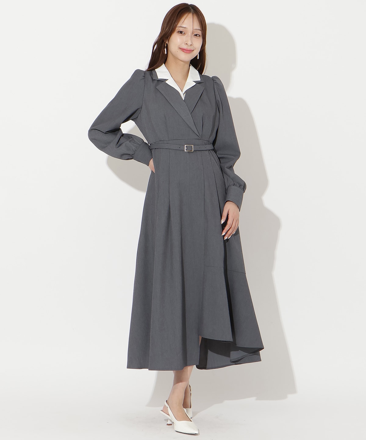 【先行予約受付中】ダブルカラーワンピース