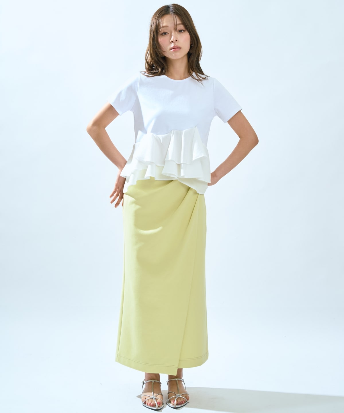 【先行予約受付中】ペプラムカットトップス