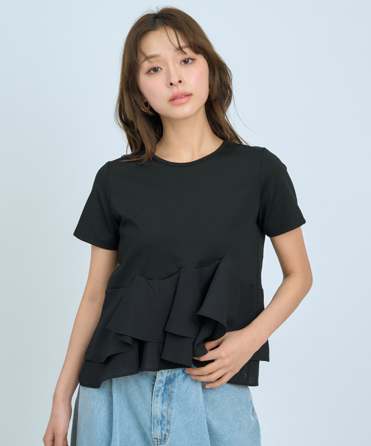 【先行予約受付中】ペプラムカットトップス