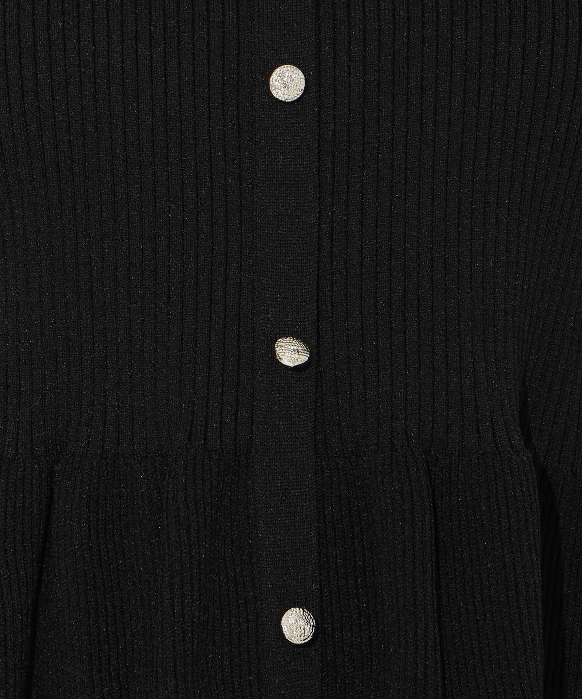 【先行予約受付中】シャツ襟付きペプラムニットプルオーバー