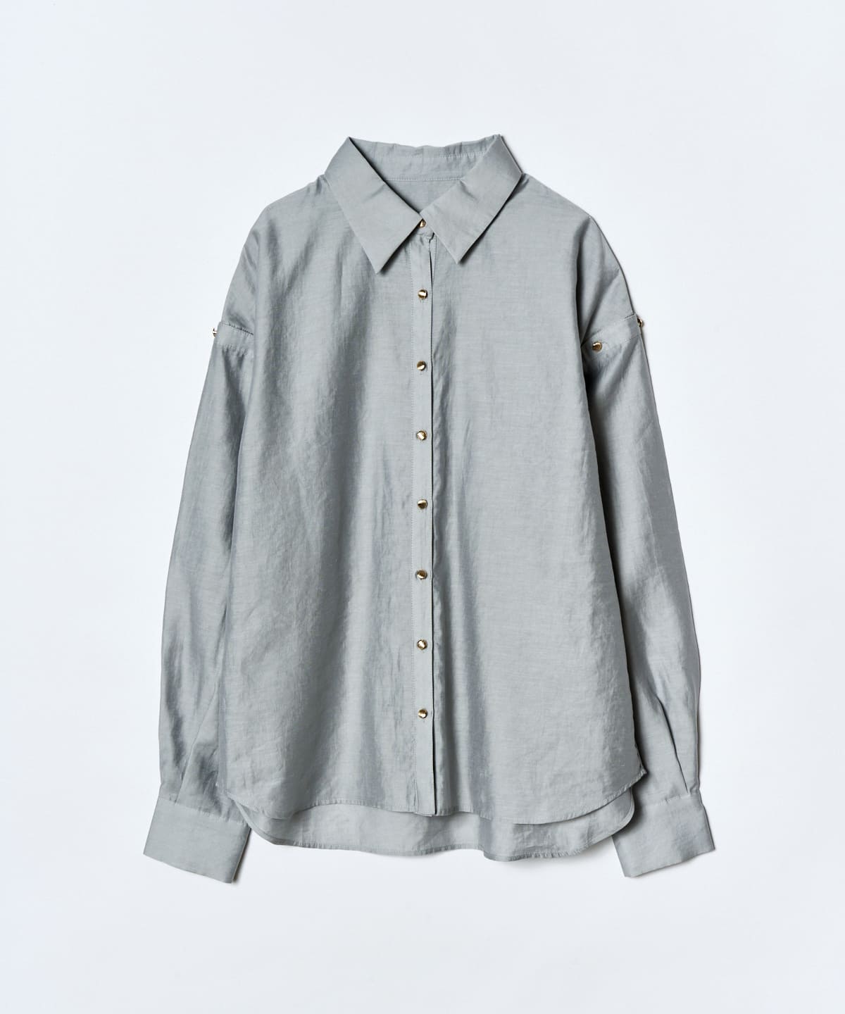 オープンショルダーシャツ