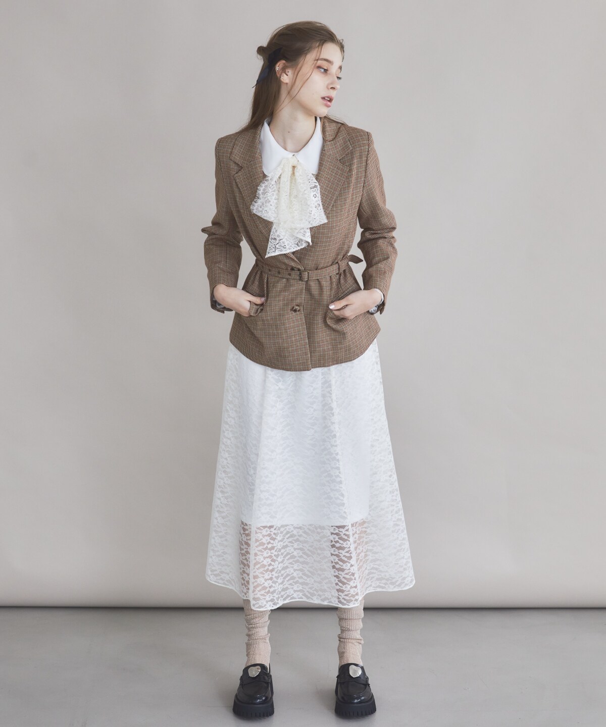 レースボウタイワンピース(F オフ): REDYAZEL｜公式オンライン  