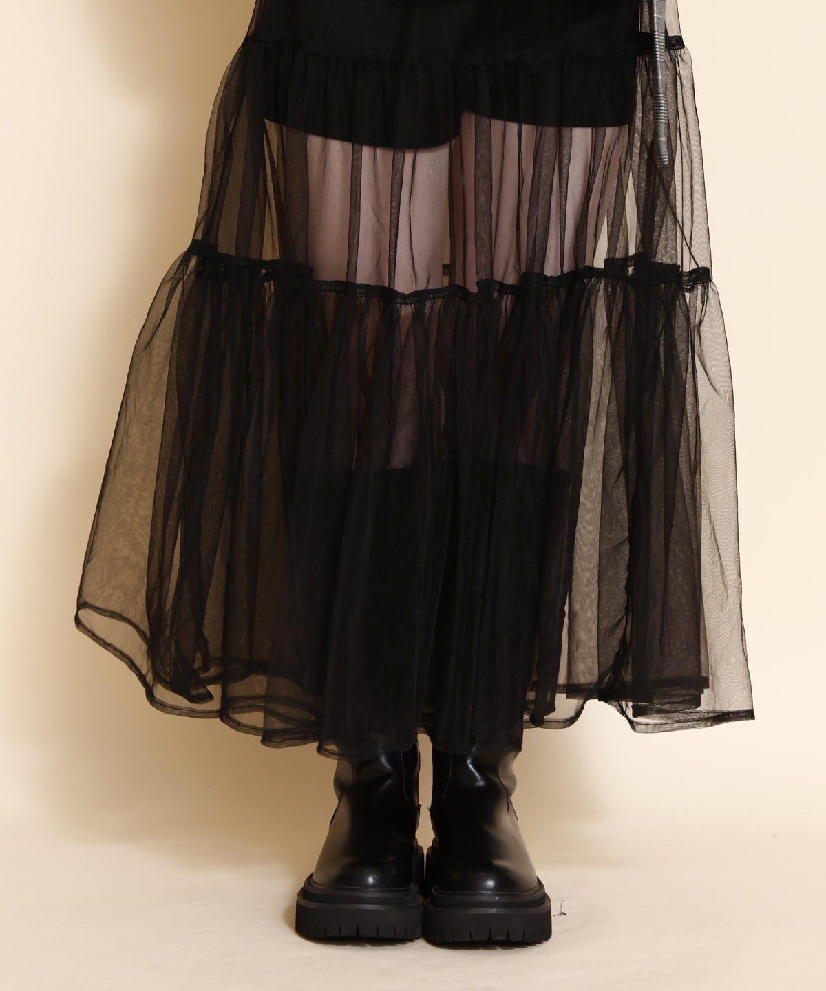 シャツドッキングベアワンピース