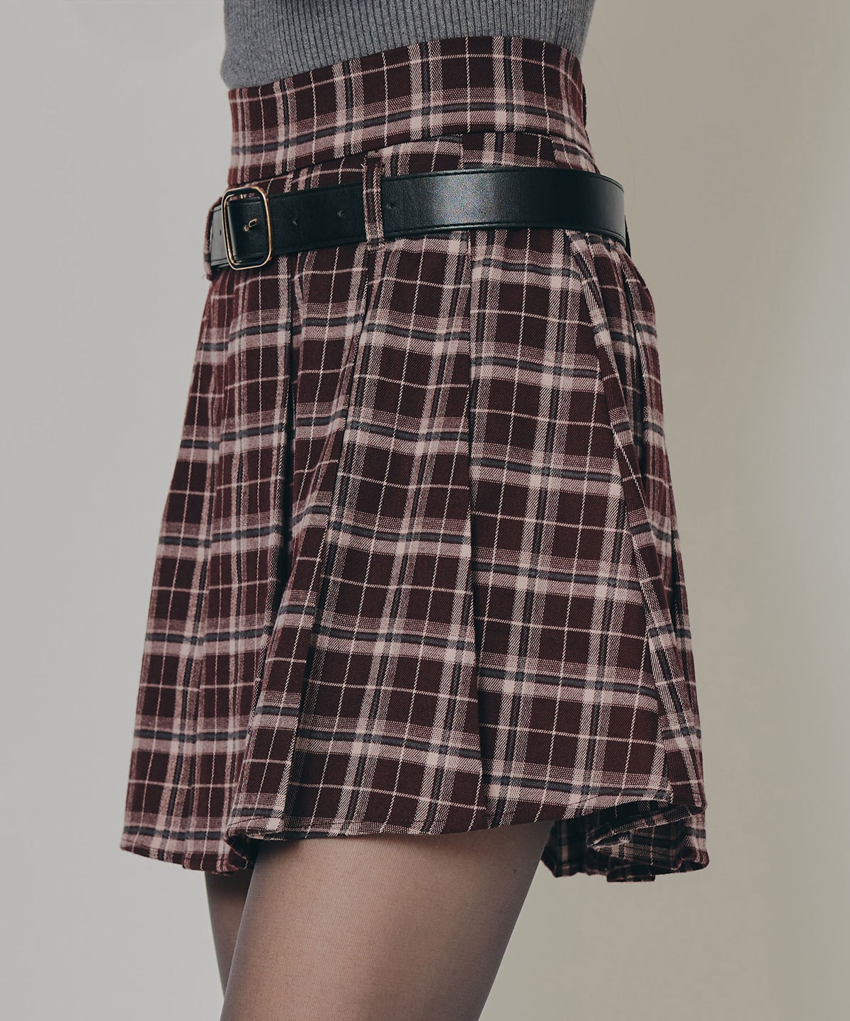 ローベルトプリーツミニスカート