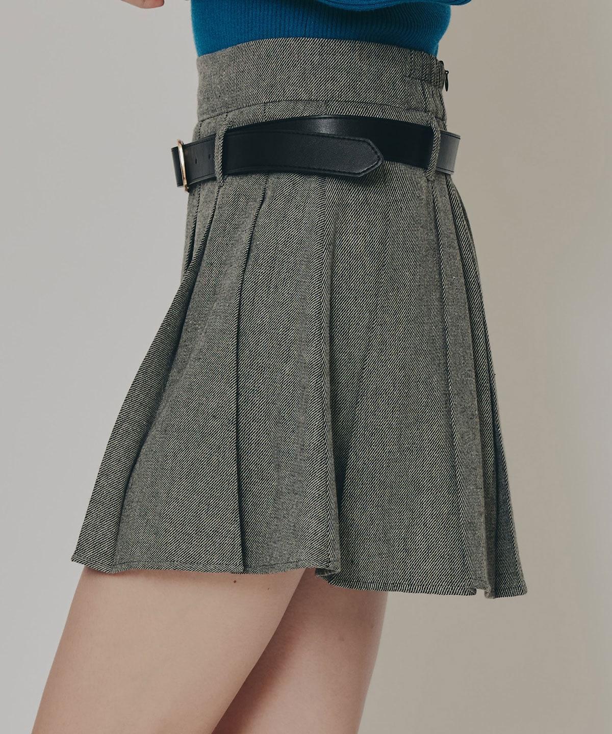 ローベルトプリーツミニスカート