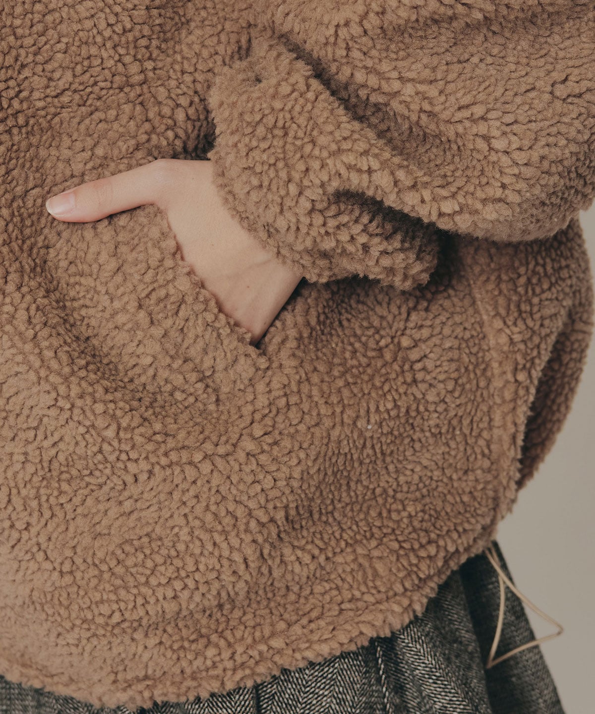 AZELCLUBボアパーカー