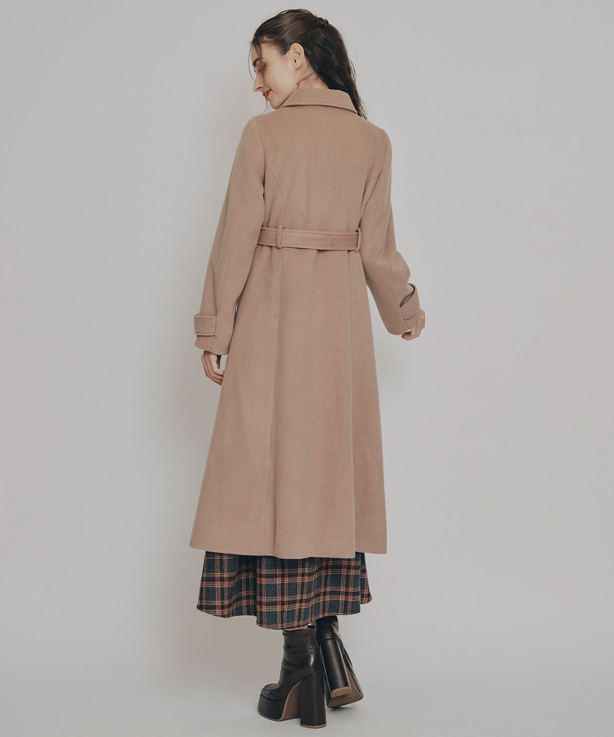 2WAYカラーダブルロングコート