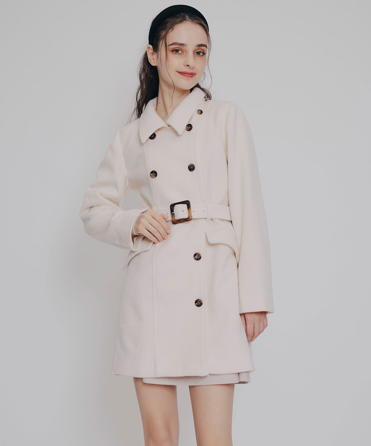 マルチWAYケープファーショートコート