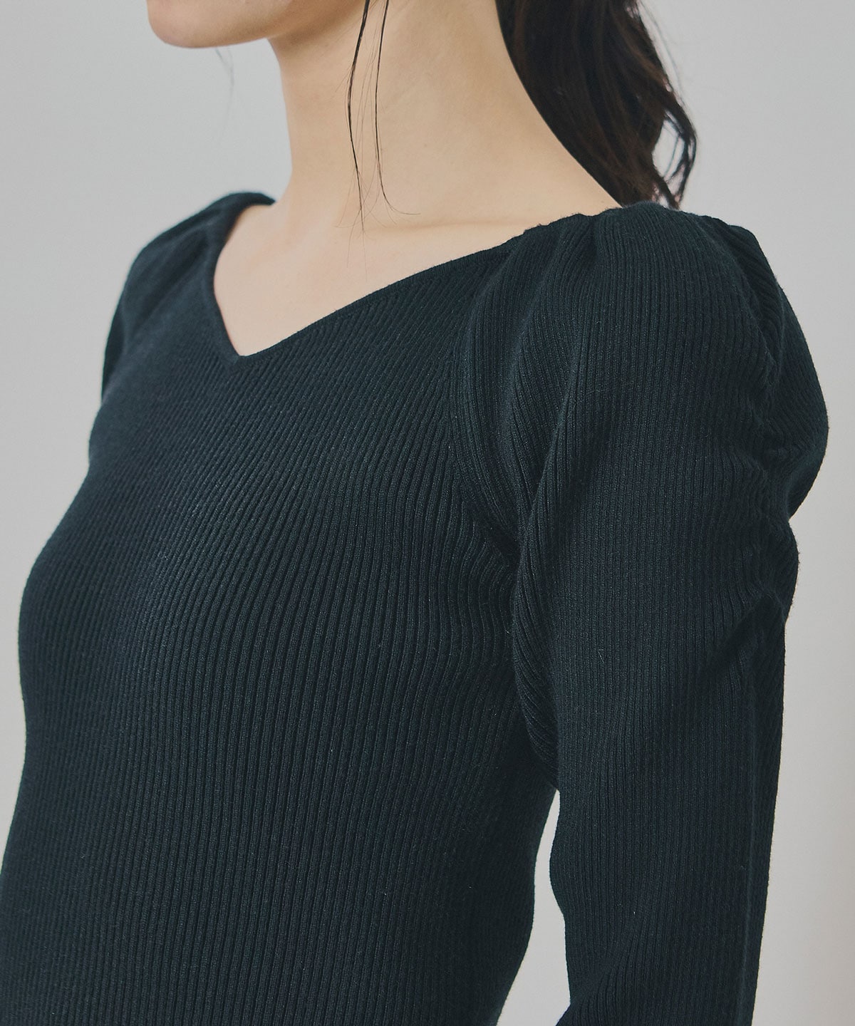 4wayリブニットトップス