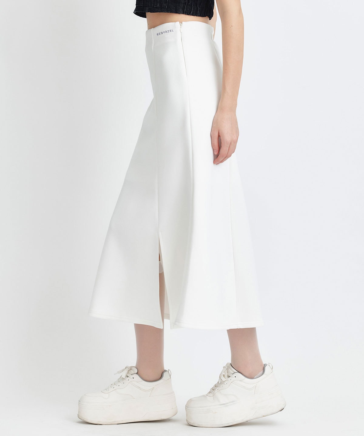 ダンボールセミマーメイドスリットロングスカート