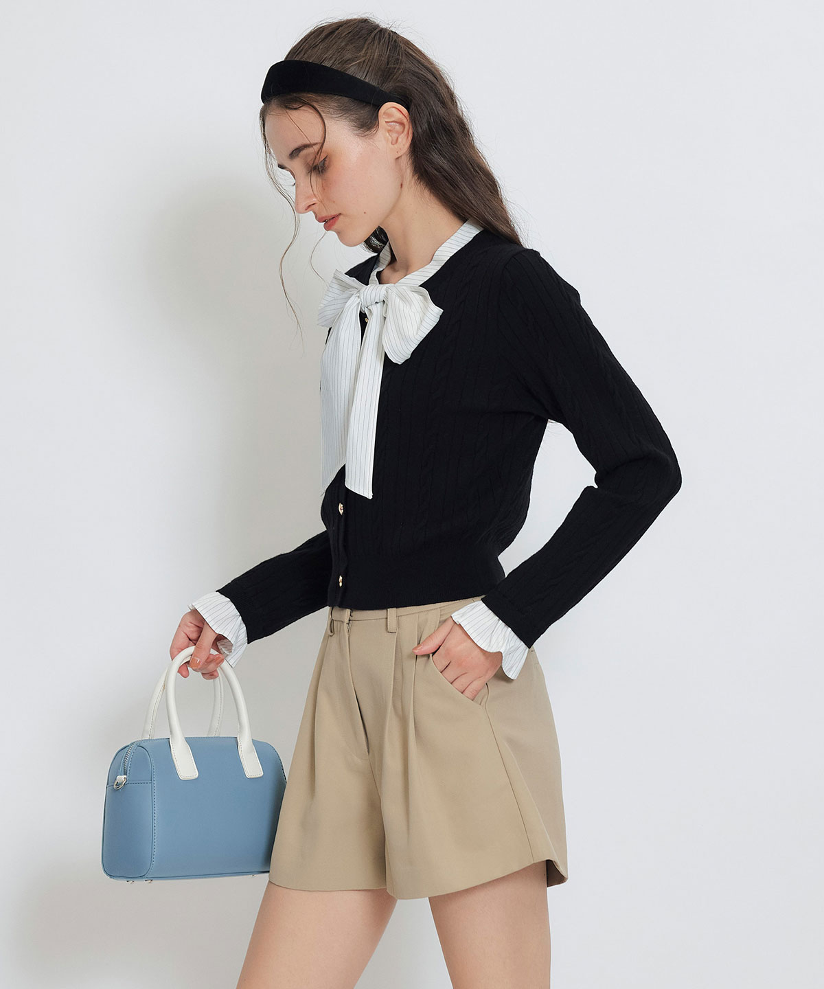 【セットアップ可能】ベーシックタックショートパンツ