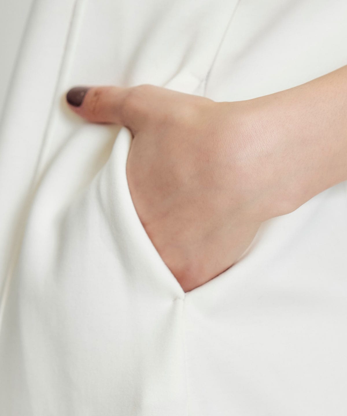 【セットアップ可能】バイカラーステッチカットミニワンピース