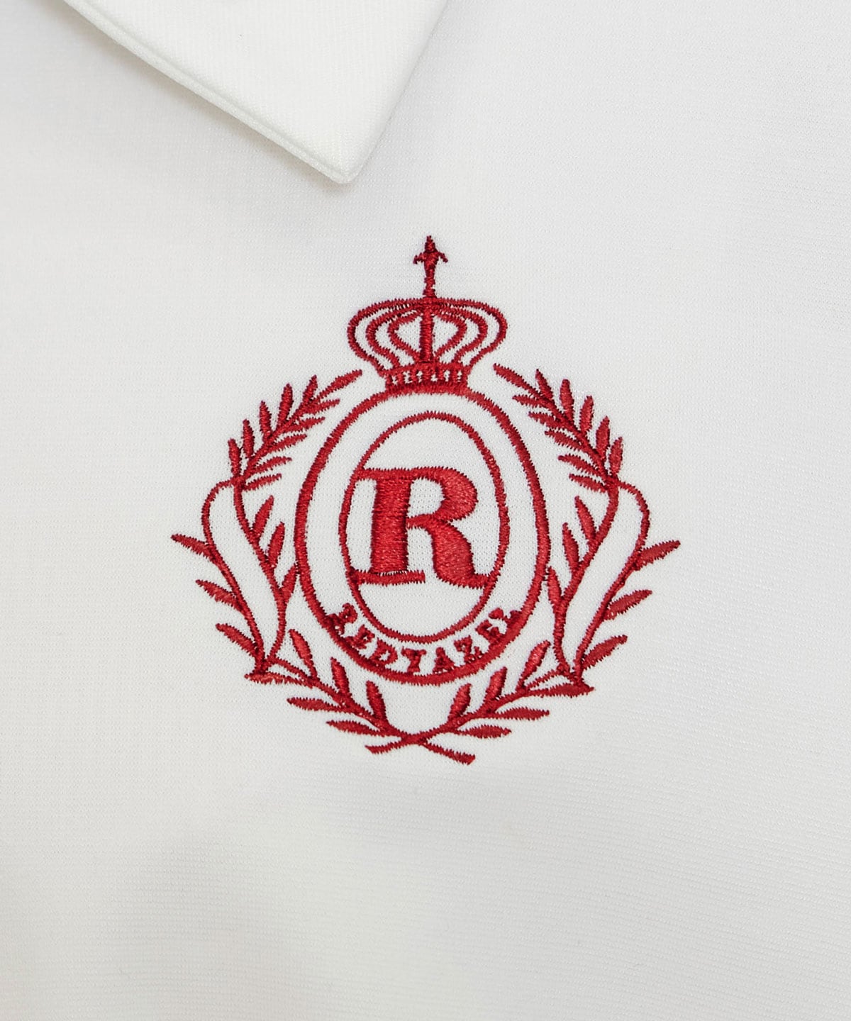 エンブレムダブルカラーカットプルオーバー