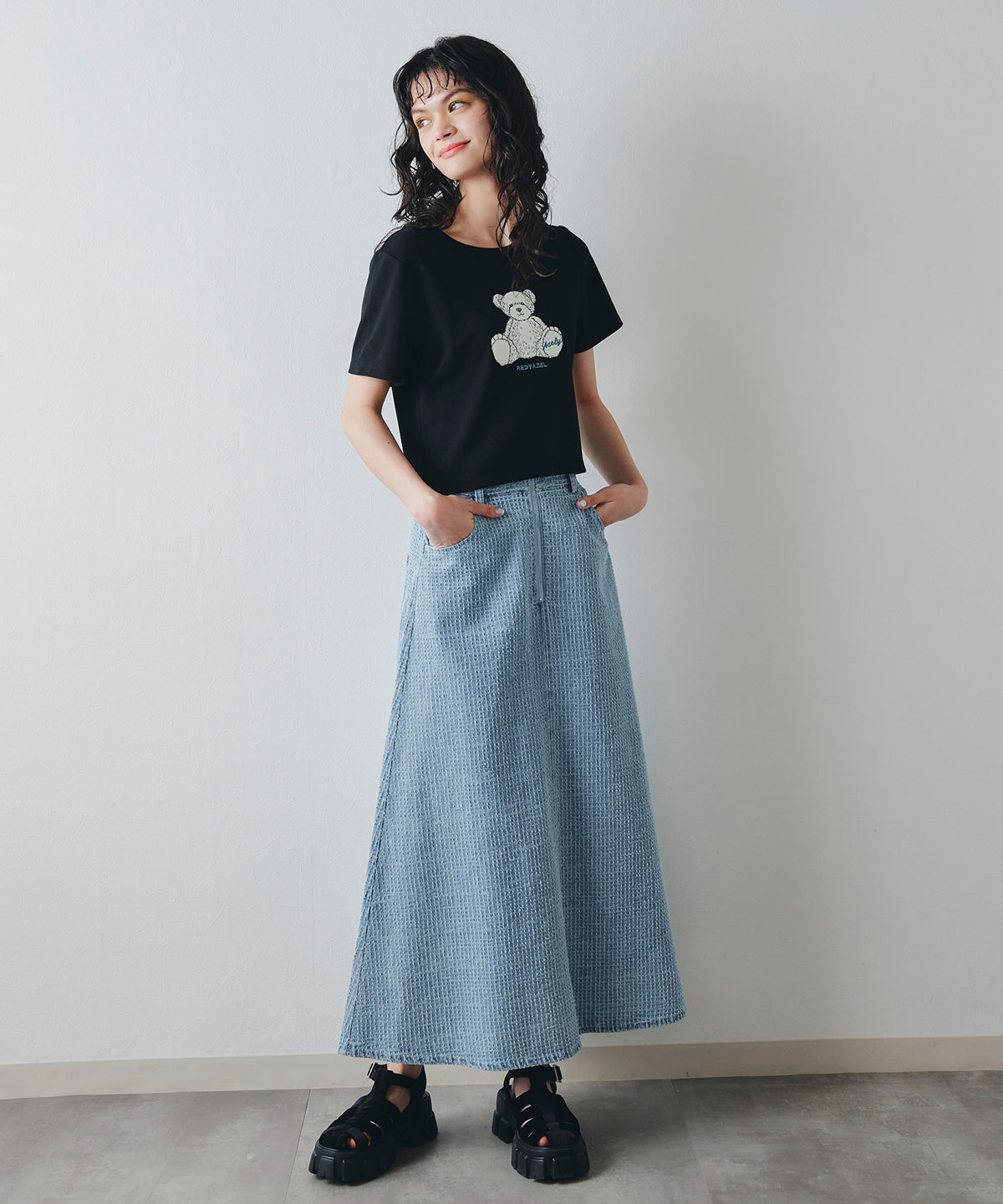 Azely コンパクトTシャツ