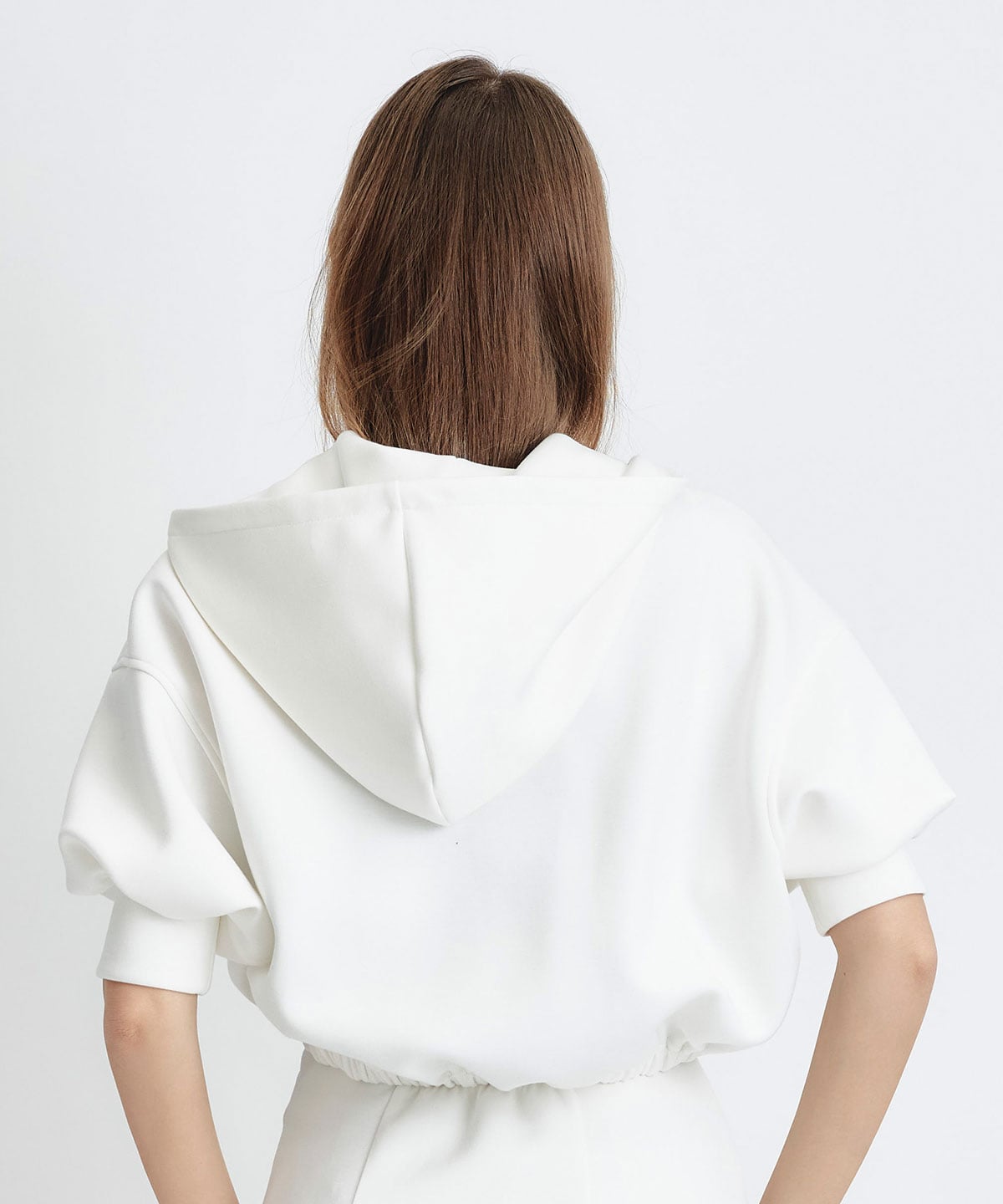 ダンボールZIPショートパーカー