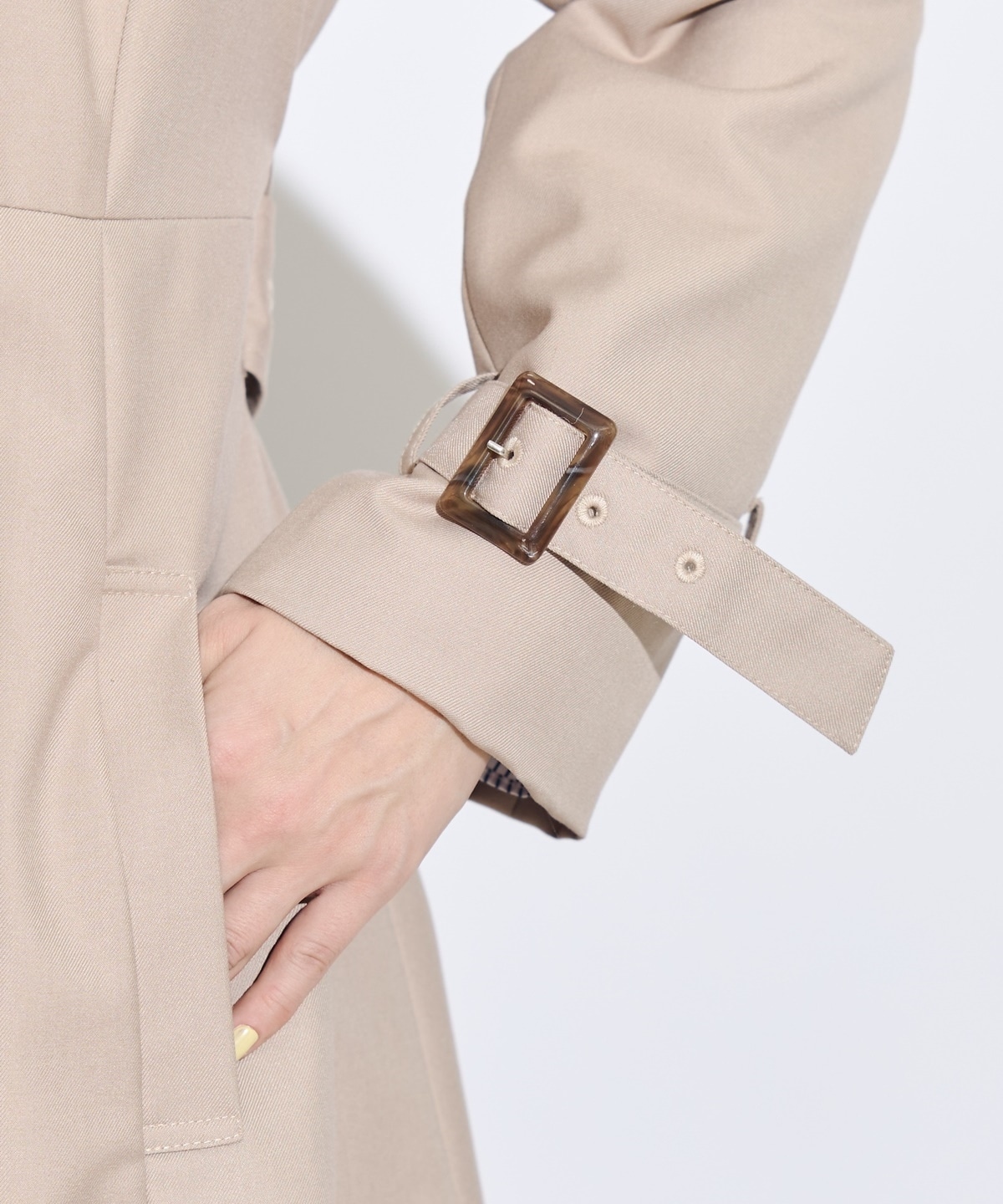 NEWベーシック美シルエットトレンチコート