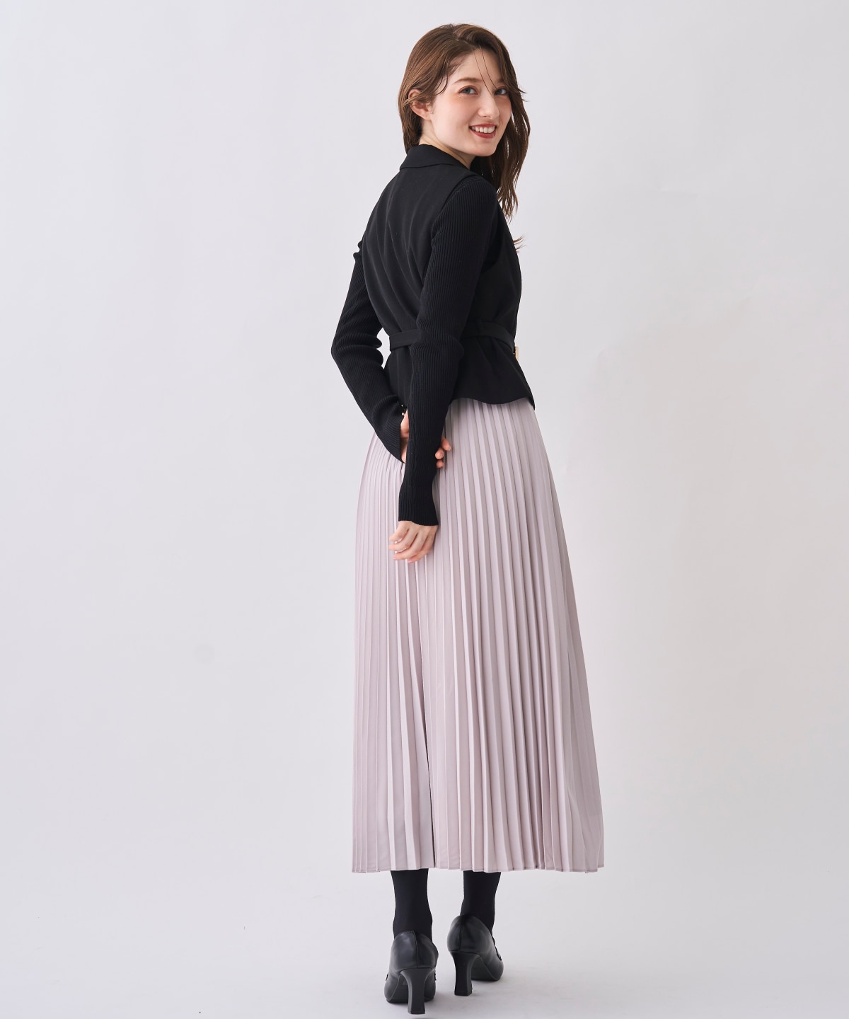 【12/5(Fri)予約開始】ジレ＆プリーツスカートセット