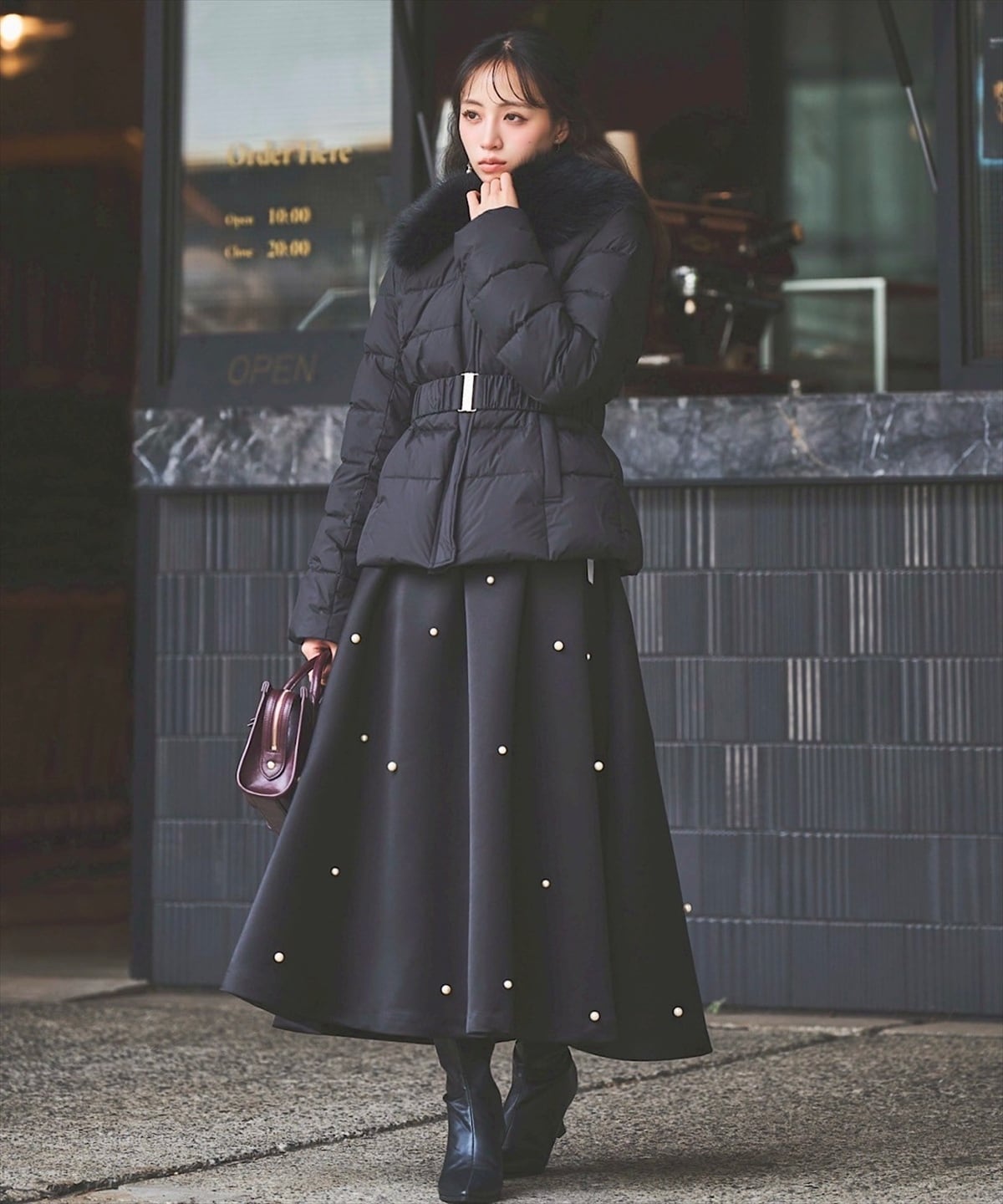 【11/6(Thu)発売開始】ファー襟取り外しショートダウン