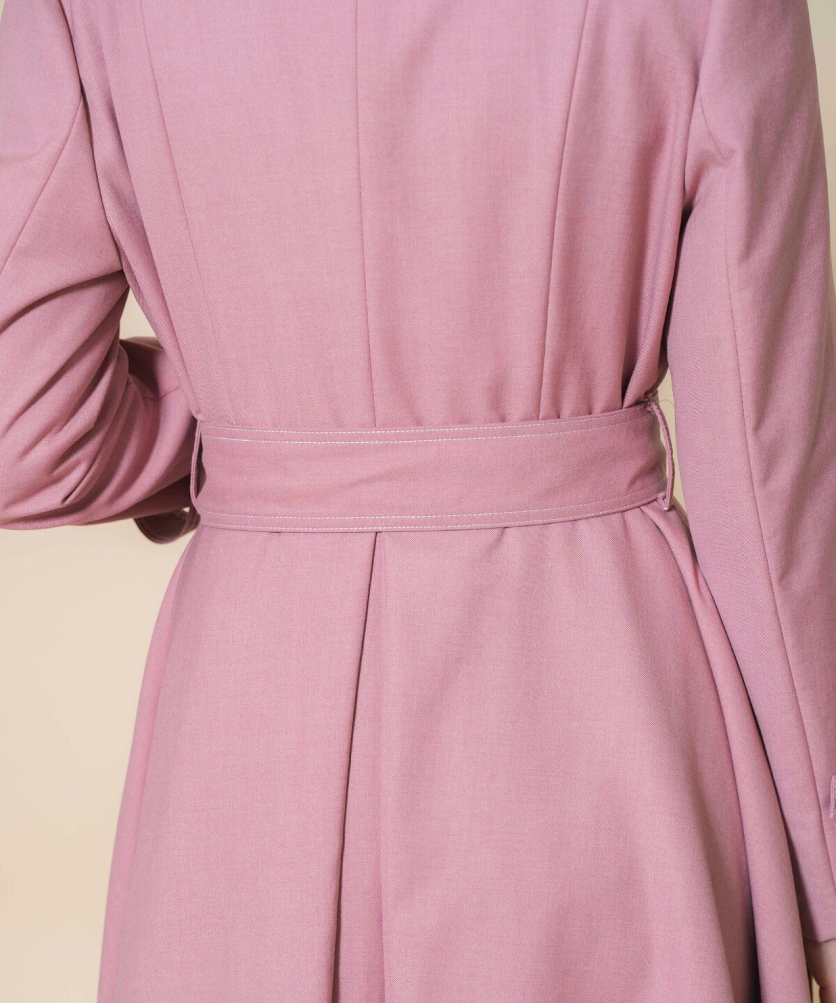 シングルトレンチドレスコート