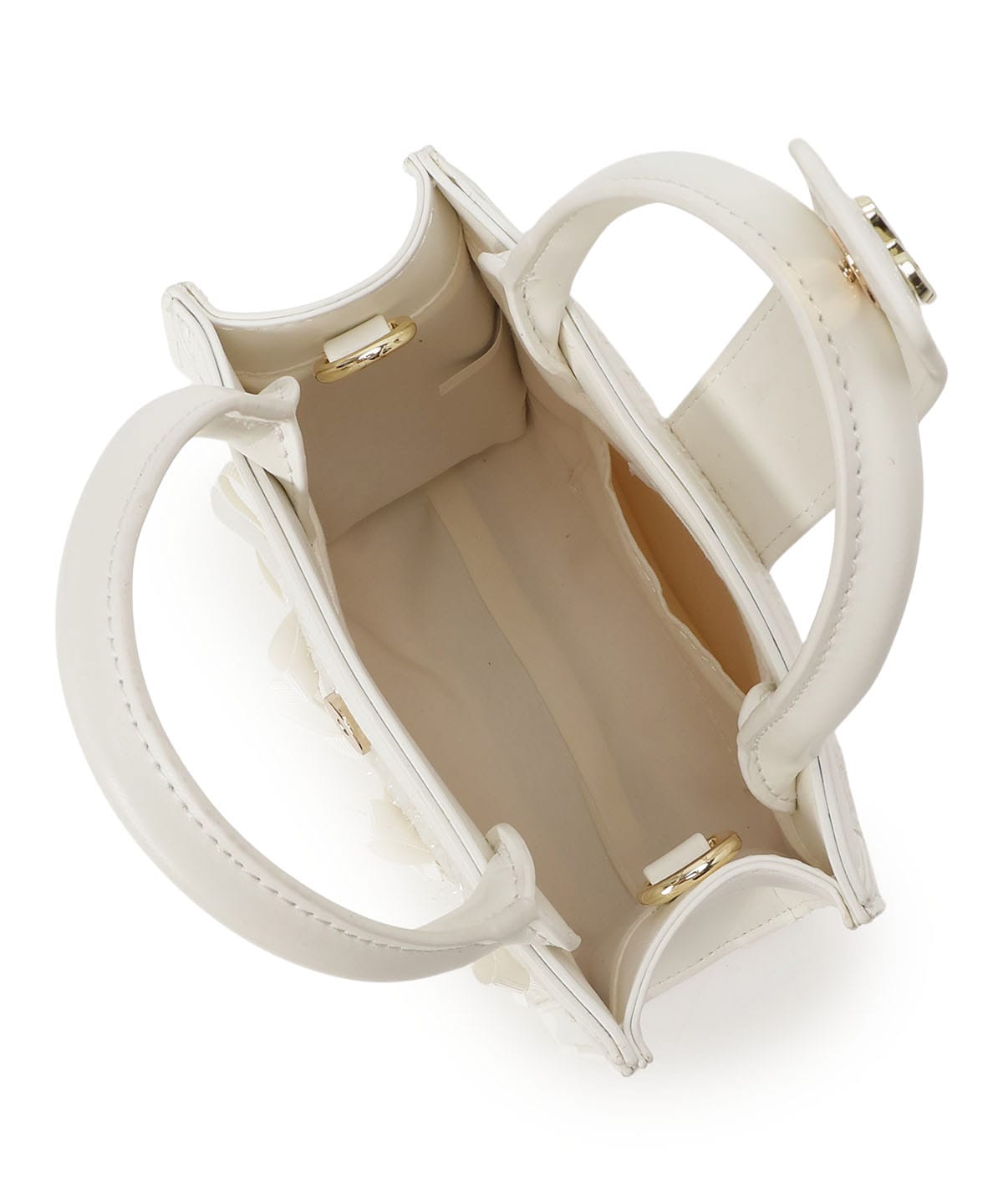 2wayツイードリボンバッグ