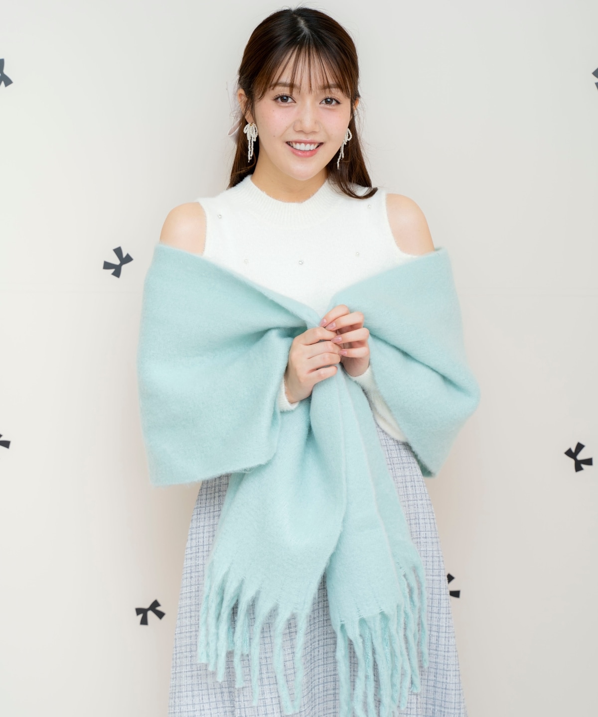 もこもこストール