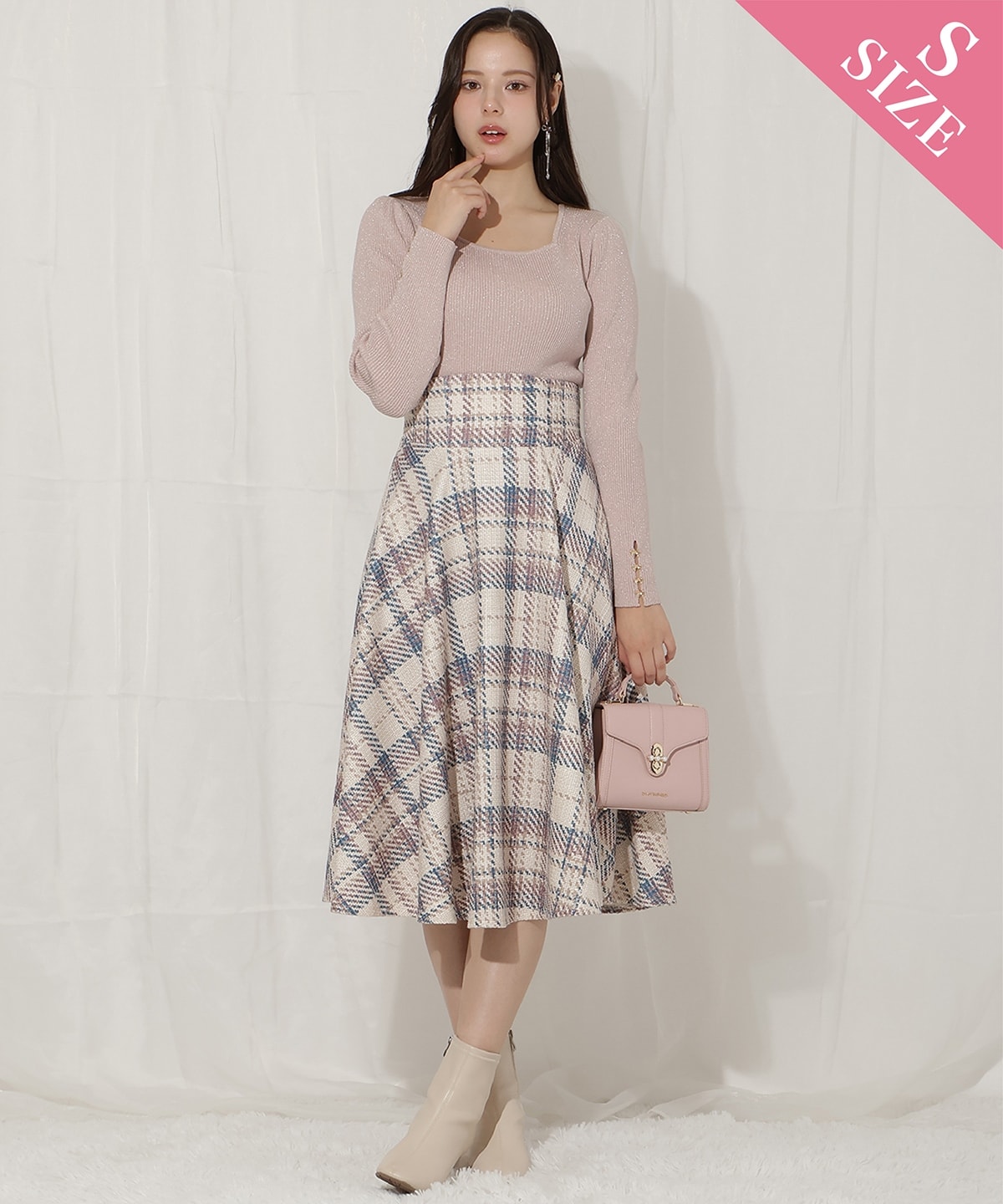 オリジナルチェックスカート