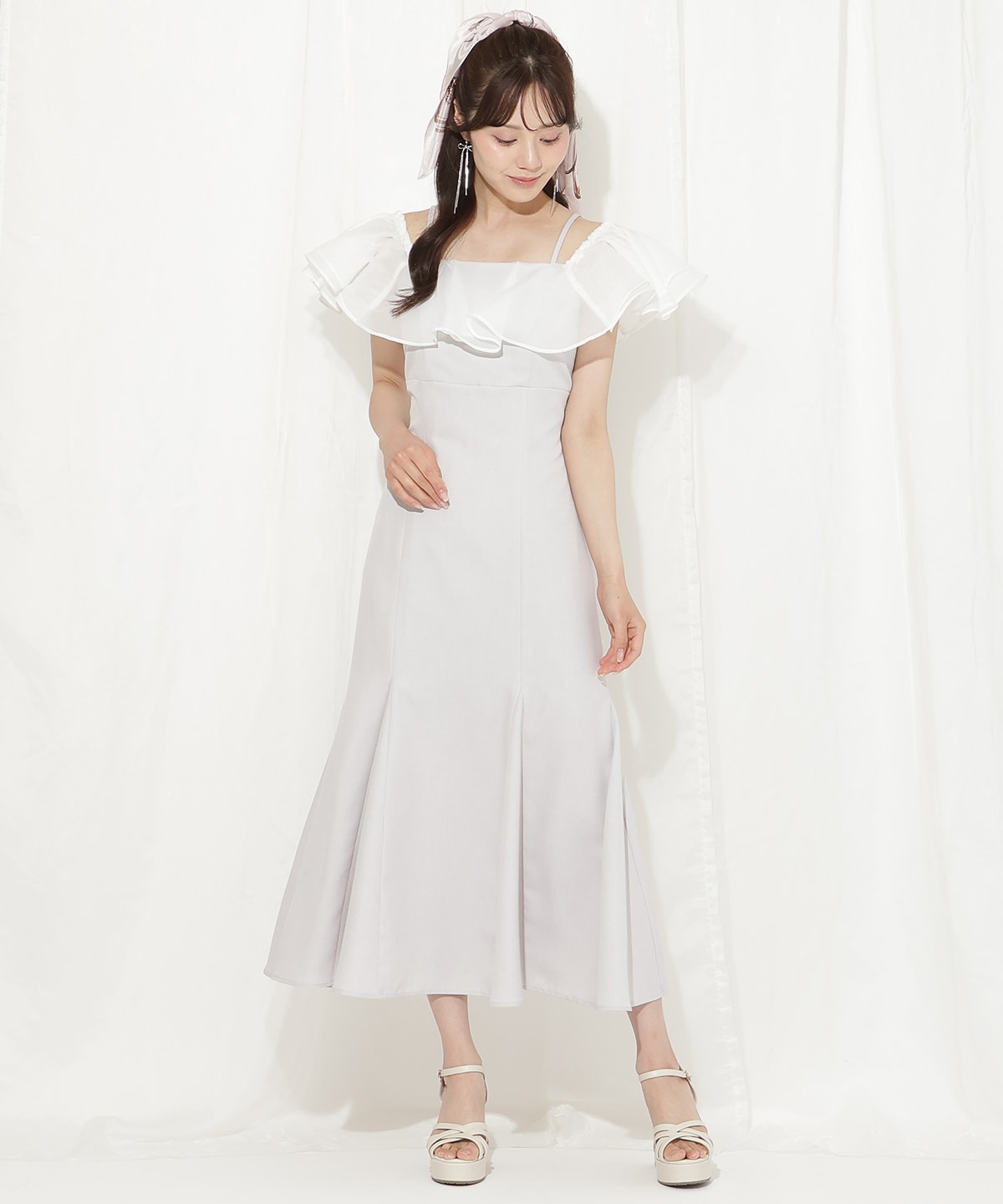 メロウラッフルマーメイドワンピース