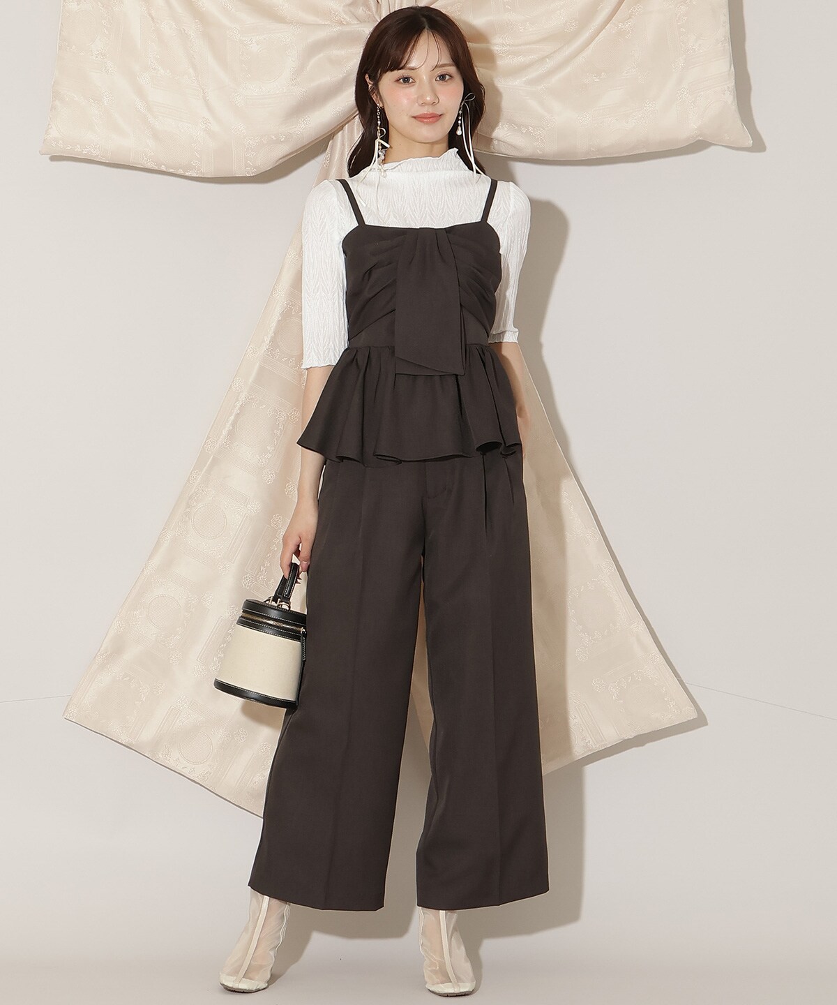 メロウハイネックインナートップス