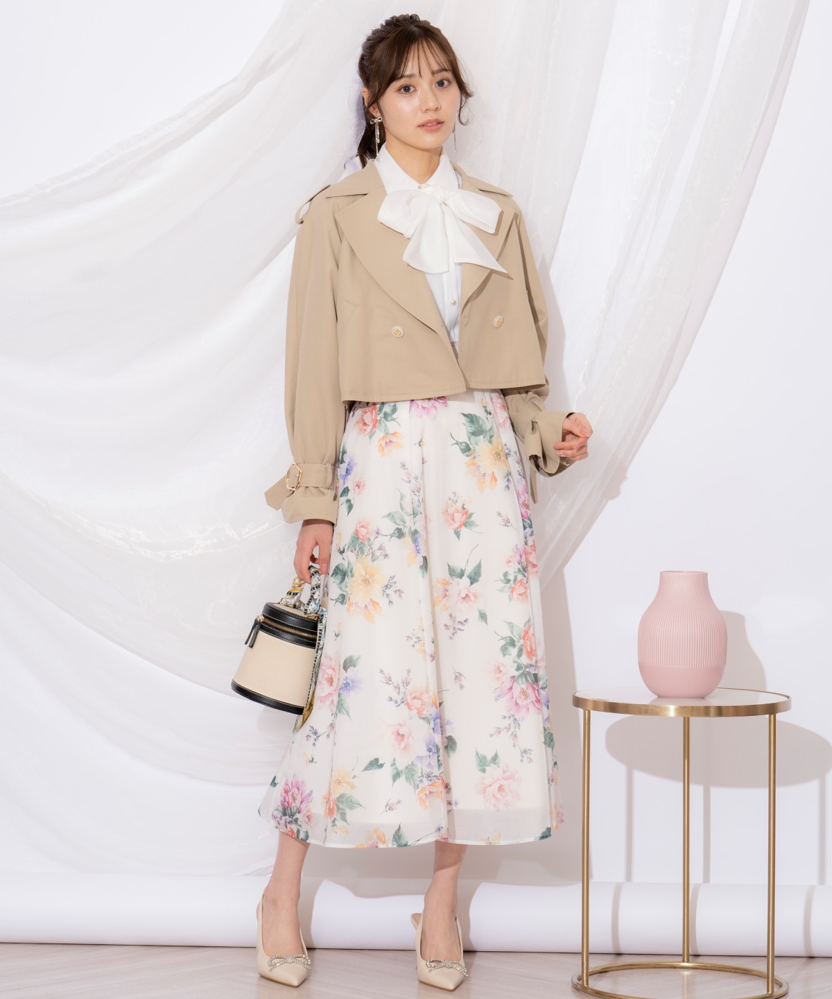 【公式EC限定】ショートトレンチが選べる HAPPY BAG 3点SET