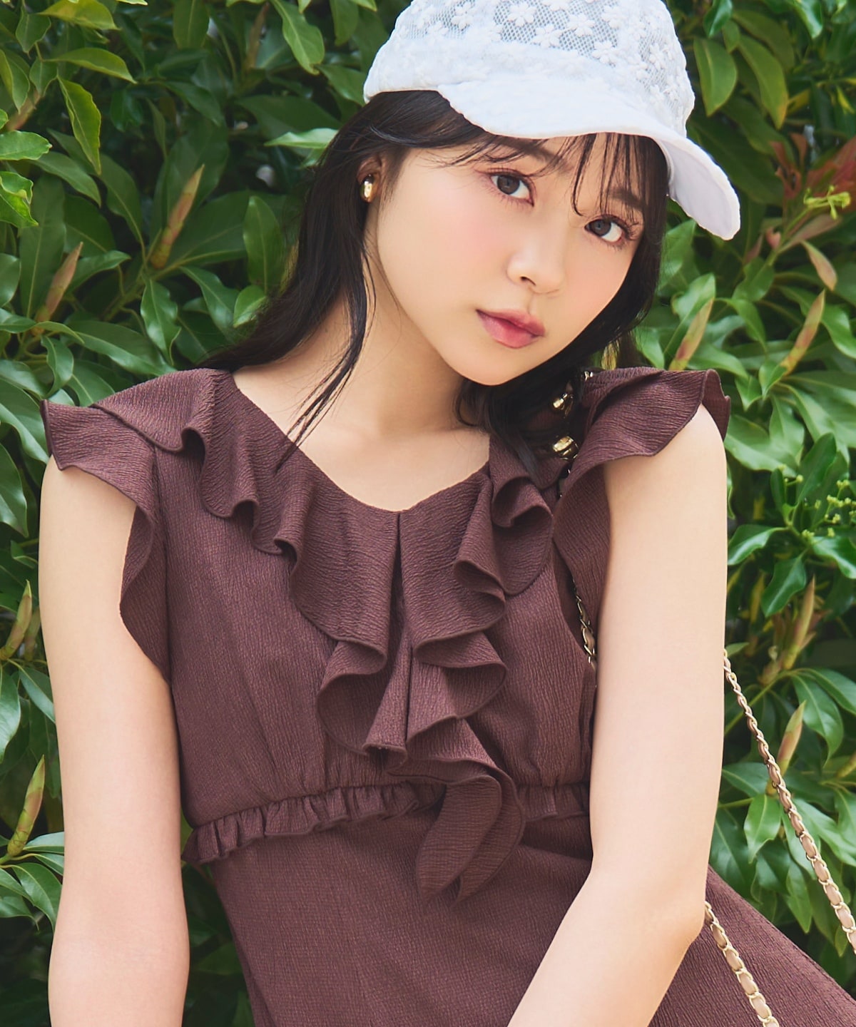 【6/11(thu)10時発売】ラッフルフリルティアードワンピース