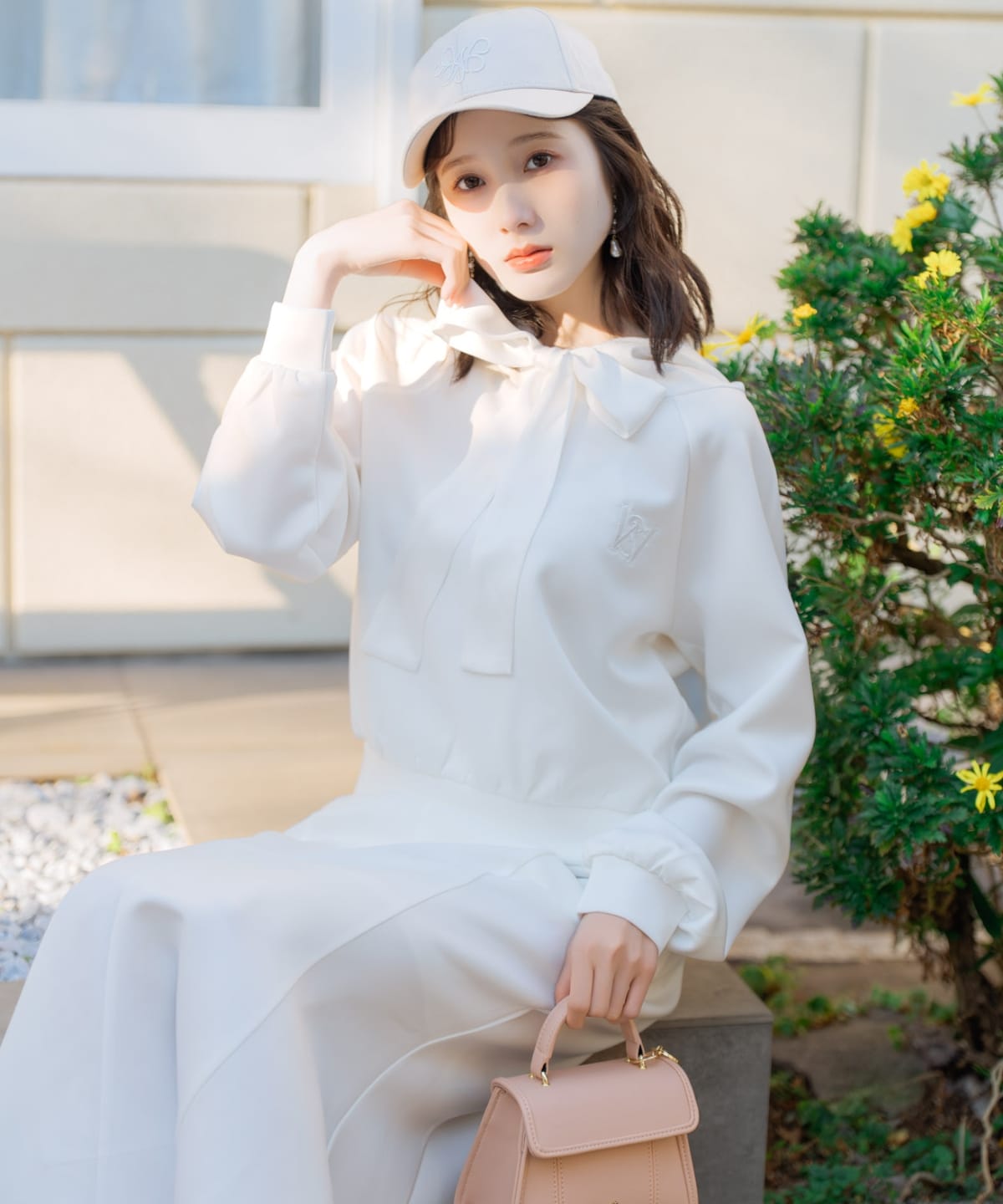 【3/12(thu)10時発売】リボンスウェットフーディー