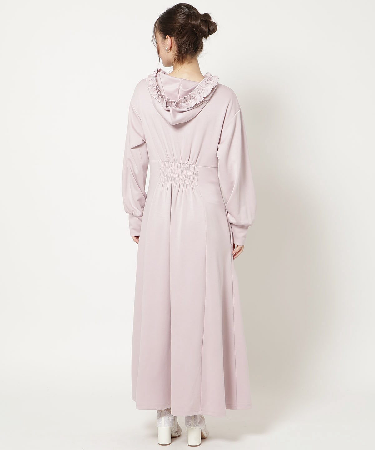 【9/17(thu)10時発売】WILLSELECTION×マイメロディ&クロミ 刺繍フリルフードパーカーワンピース