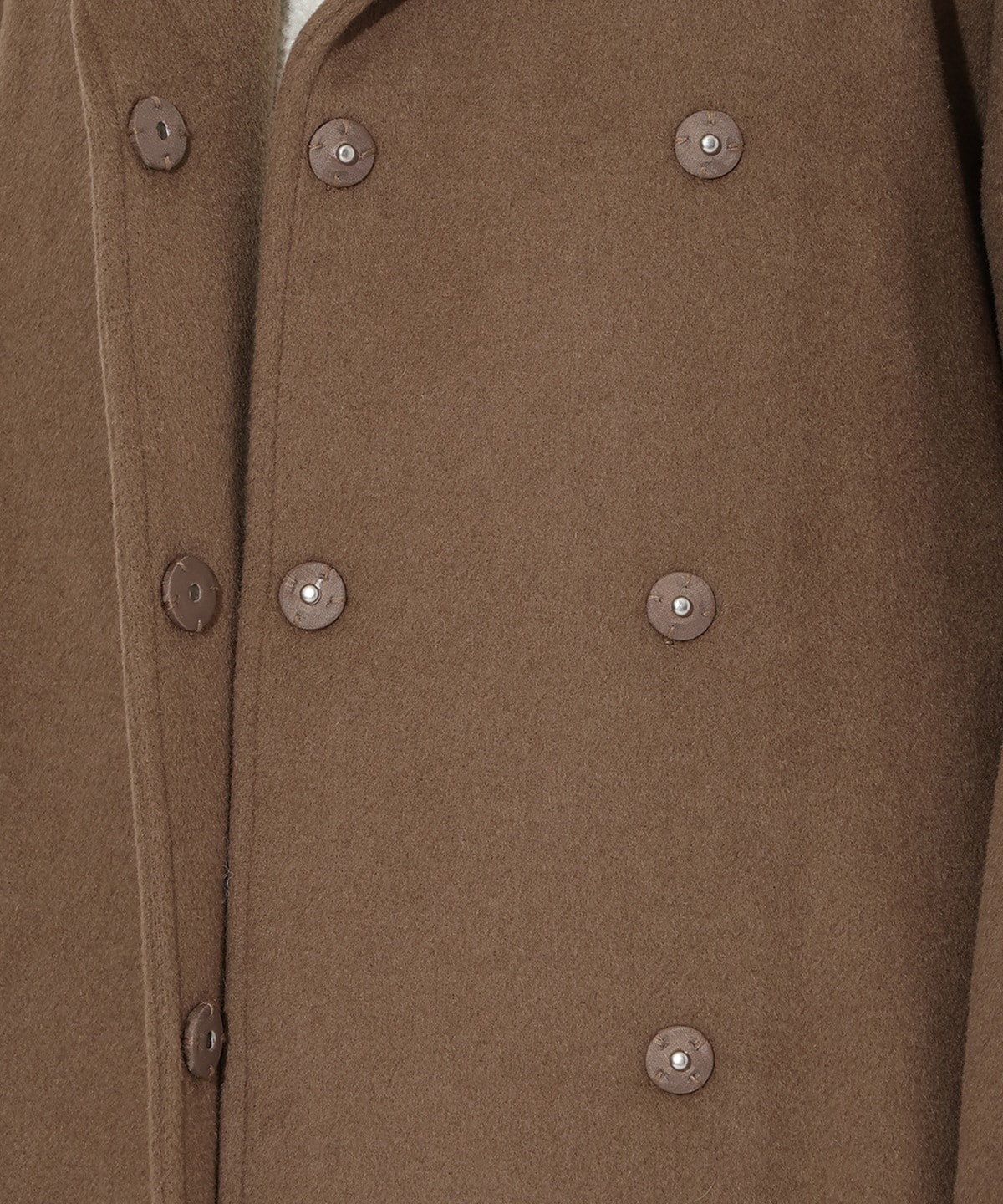 ケープカラーロングコート