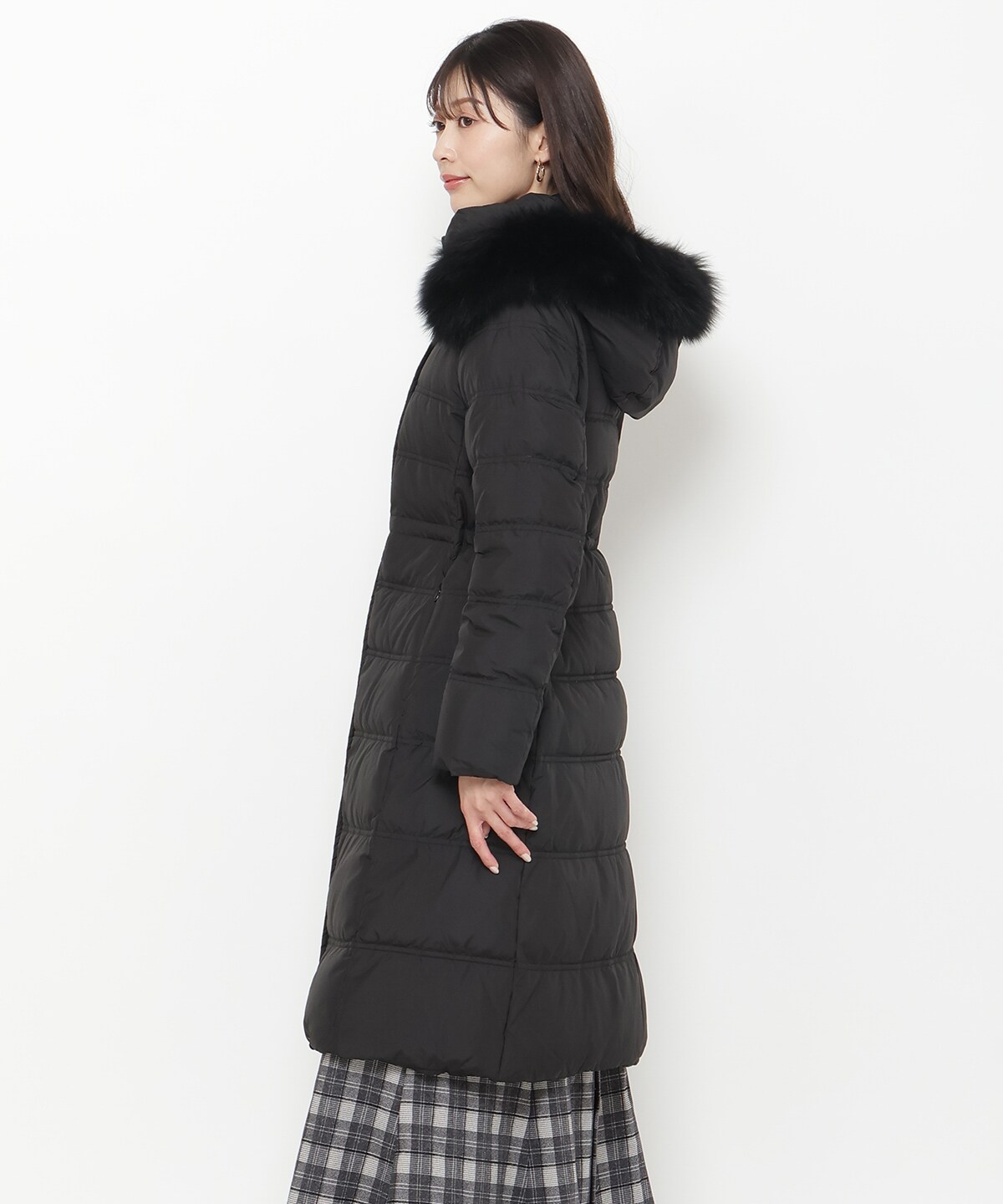 最終値下げsheller シェリエFOXファードッキングダウンベストコート