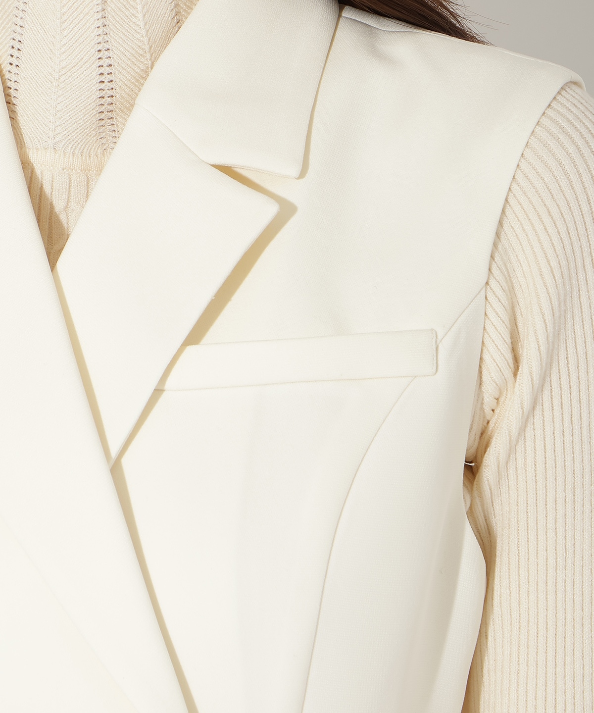 2WAYテーラードジレミニワンピース