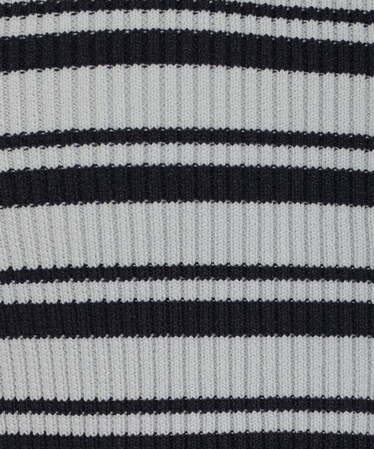 襟付きボーダードッキングワンピース